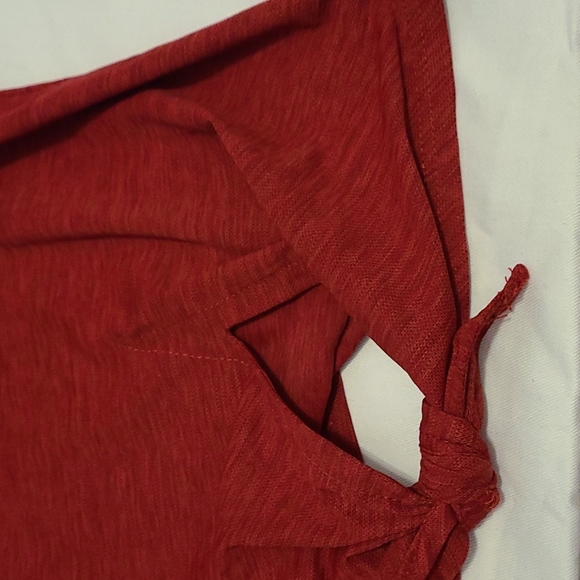 Zyia knot just a cute tank burgundy medium - Picture 3 of 3